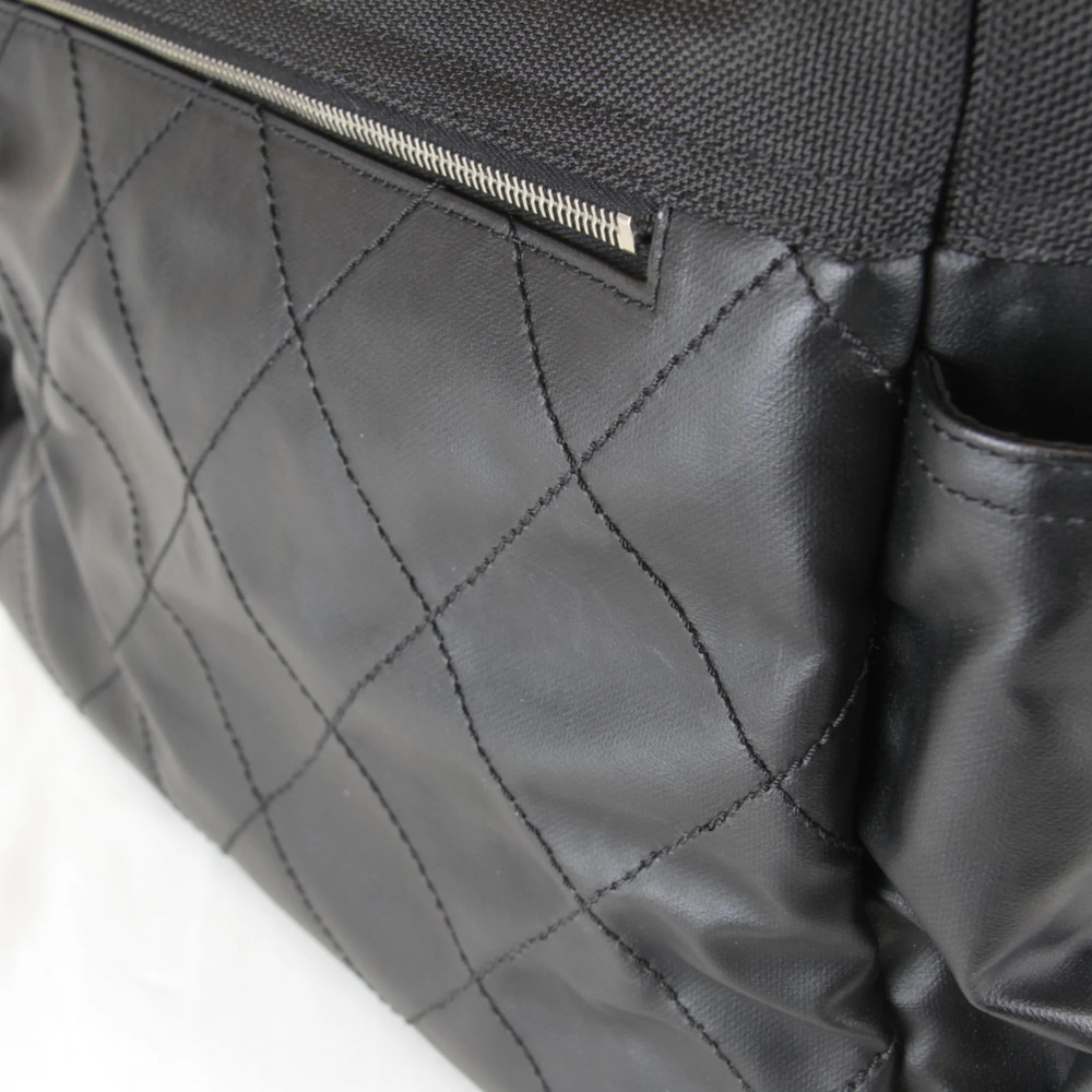 CHANEL Black Canvas Tote Bag - Picture 10 of 16